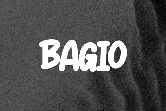 Bagio: A Bold Display Font for Editorial Design