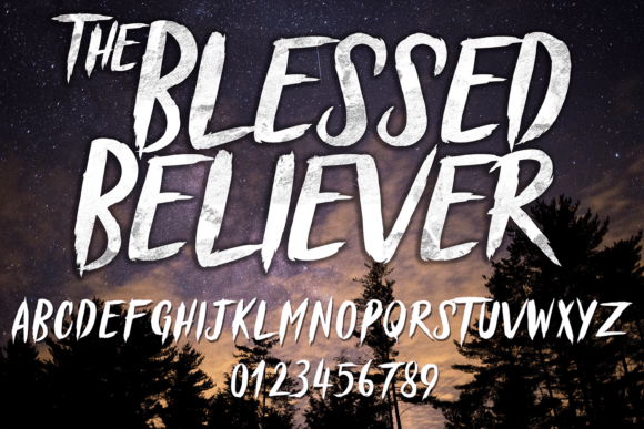 Blessed Believer Font Review