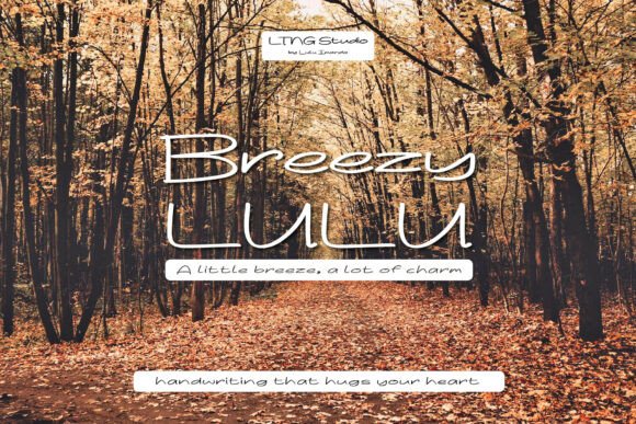 Breezy Lulu Font for Web Design