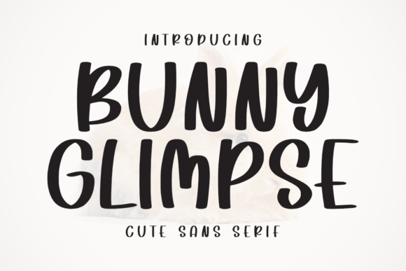 Bunny Glympse: A Font for Polished Branding