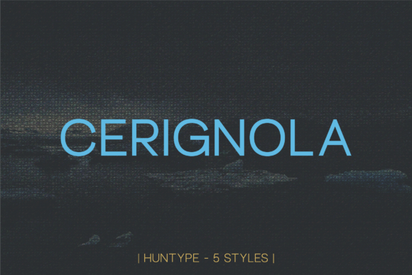 Cerignola: A Font That Speaks Clearly