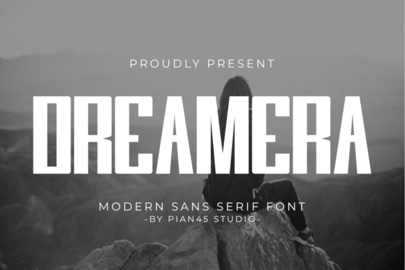 Dreamera: A Modern Font for Editorial Design