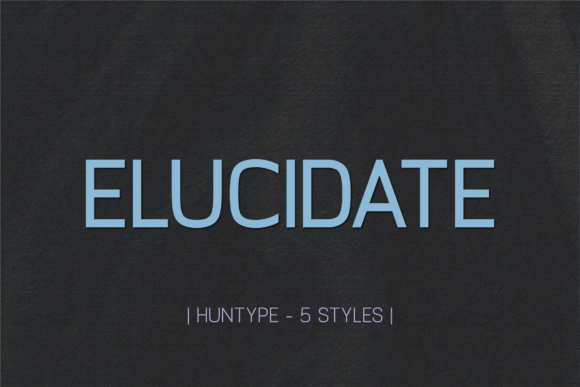 Elucidate: A Font That Speaks Clearly