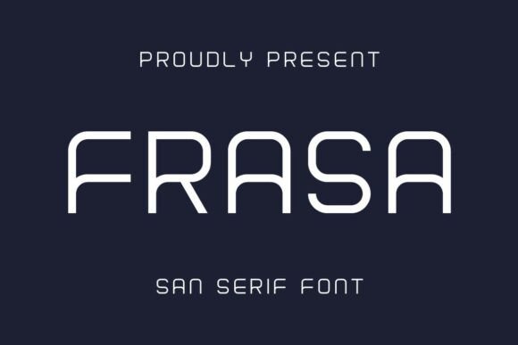 Frasa: A Modern Sans Serif for Craft Creators