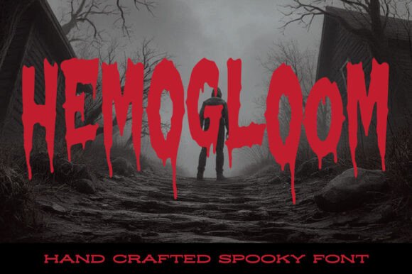 Hemogloom: A Sinister Display Font
