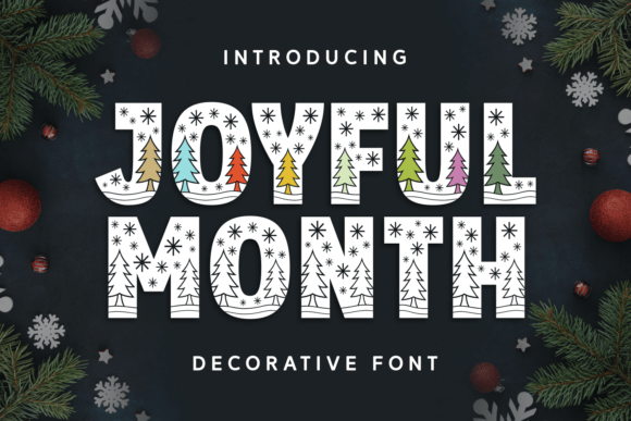 Joyful Month Review: A Creative Font for Real Projects