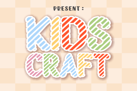 Kids Craft Font: Fun & Creative