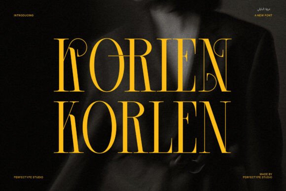 Korlen: Elegant Serif Font for Crafters