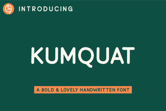 Kumquat: A Bold Sans Serif for Real Projects