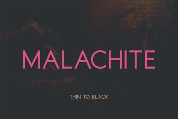 Malachite Font: Modern Typography for Web Design