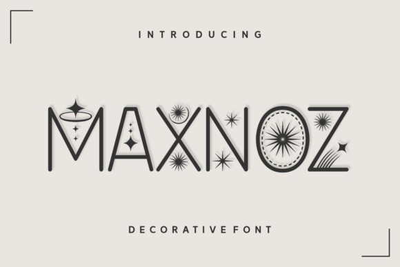 Maxnoz: A Bold Font for Business Branding