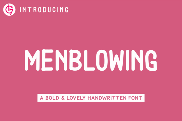 Menblowing: A Bold Handwritten Font for Business