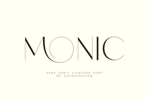 Monic 1: A Modern Typeface for Digital Marketing