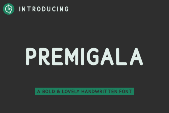 Premigala: A Handwritten Font with Bold Charm