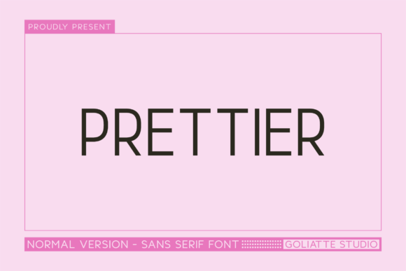 Prettier: A Bold Sans Serif for Clear Campaigns