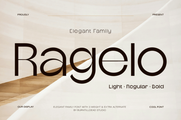Ragelo: A Font for Business Elegance