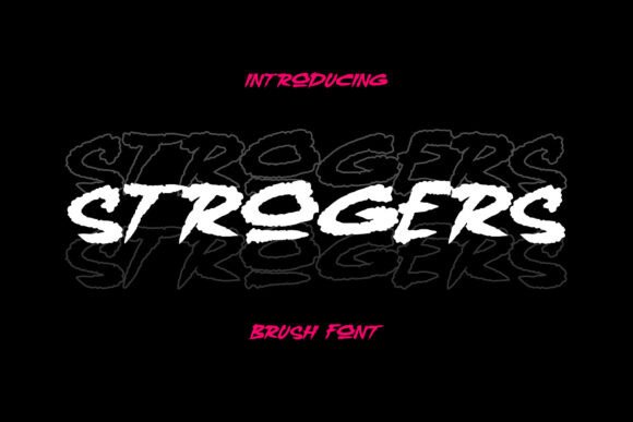 Strogers Font: Bold Branding for Creative Businesses