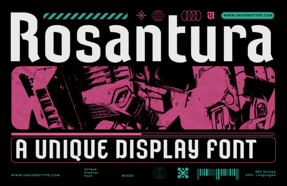 Ut Rosantura: A Font for Elegant Expression
