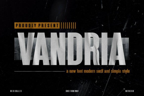 Vandria: A Font for Business Clarity