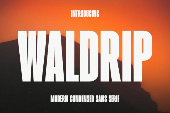 Waldrip Font: Modern Typography for Editorial Design